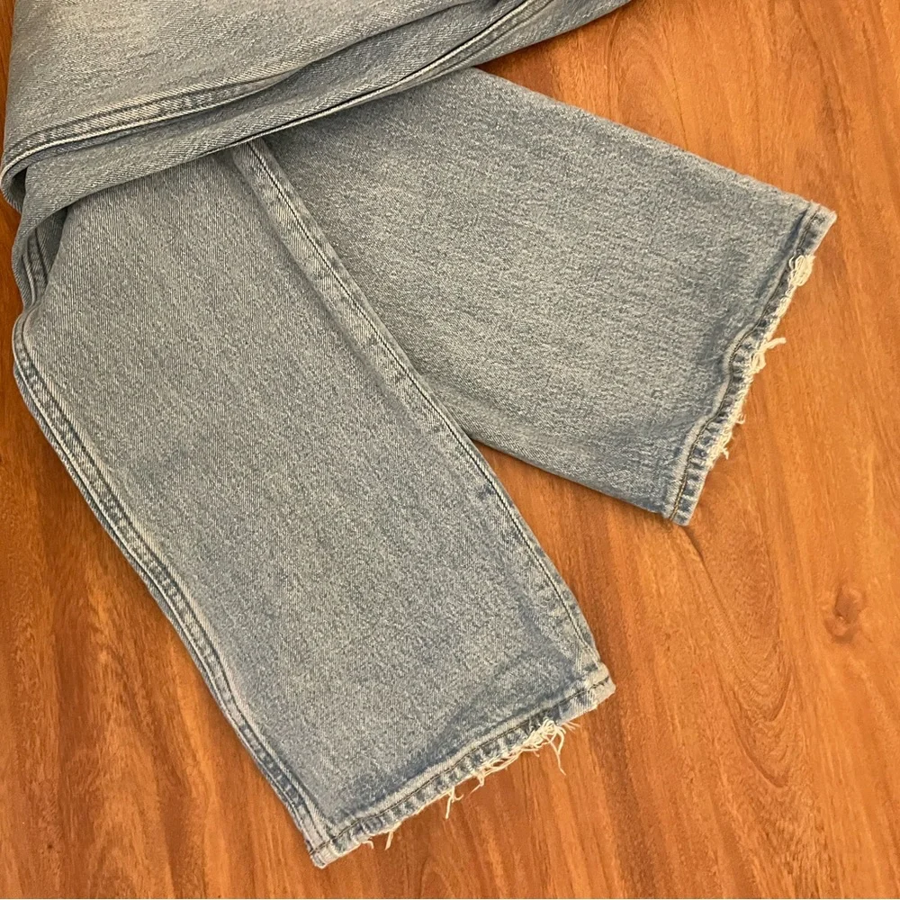 Abercrombie & Fitch Blue High Rise Jeans - Picture 4 of 6